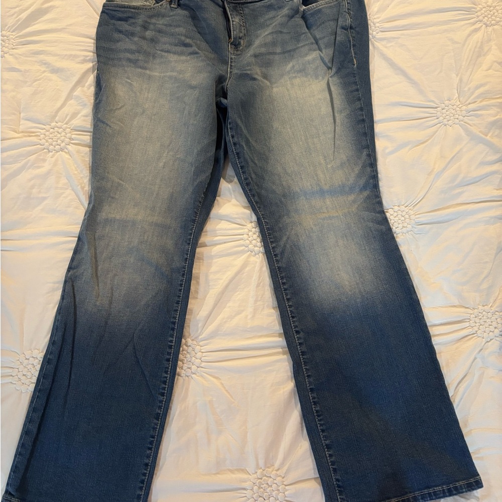 Torrid Blue Flare & Wide Leg Jeans